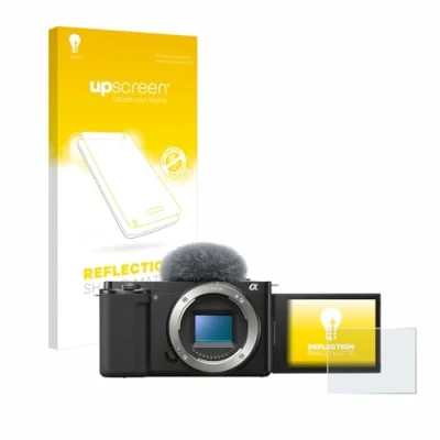 Afbeelding van upscreen Screenprotector voor Sony Alpha ZV E10 Folie Beschermfolie anti glare matte