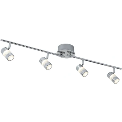 Afbeelding van Searchlight LED plafondspot Bubbles, IP44, 4 lamps