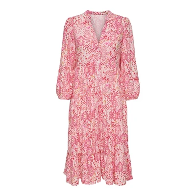 Afbeelding van ONLY Onlmilana Blousejurk, Dames, Maat: XS, Cloud dancer