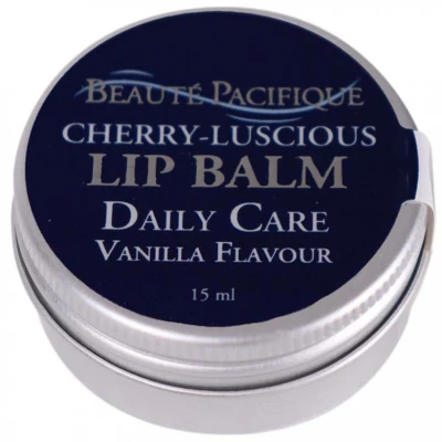 Afbeelding van Beauté Pacifique Cherry Luscious Lip Balm Daily Care Vanilla Flavour (15 ml)