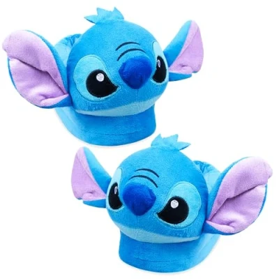 Afbeelding van Disney Stitch Slippers Vrouwen Tieners 3D Warm Zachte Baby Yoda Dames Antislip Zool Maat 3 8 Eeyore Geschenken (Blauw Stitch, 38 39 EU)
