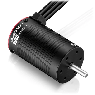 Afbeelding van Hobbywing QuicRun 3660SL G2 3150Kv black