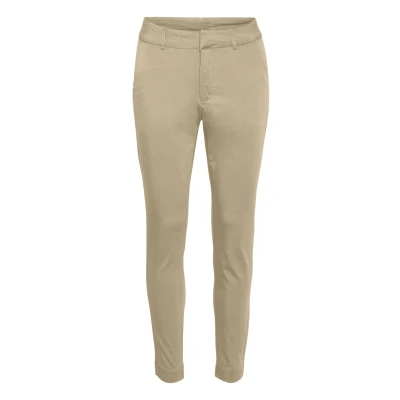 Afbeelding van Kaffe Kalea Broek, Dames, Maat: 34, Classic sand