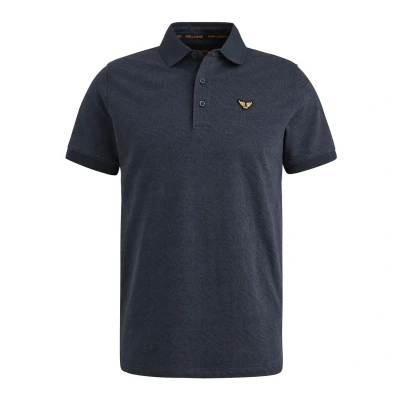 Afbeelding van PME Legend Polo Allover Print Marine S