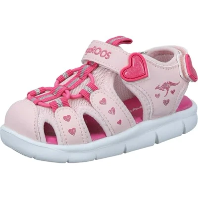 Afbeelding van KangaROOS Jongens Unisex Kids K Mini Sandalen, Frost Pink Daisy Pink, 26 EU