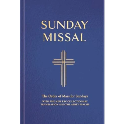 Afbeelding van Sunday Missal: The Order of Mass for Sundays (New Lectionary) use from ADVENT 2024 (Blue binding)