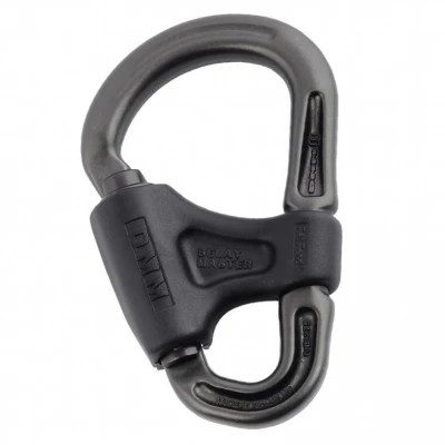 Afbeelding van DMM Belay Master 2 extra veilige karabiner voor in elke klimhal mat grijs