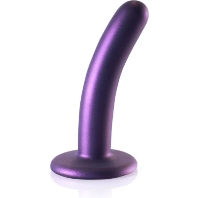 Afbeelding van Ouch! Smooth Siliconen G Spot dildo 12 cm metallic paars