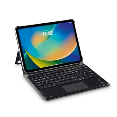 Afbeelding van Hama Premium&quot; met toetsenbord voor Apple iPad 10.9 (iPad 2022 (10e generatie)), Tablethoes, Zwart