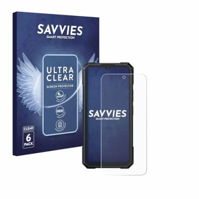 Afbeelding van Savvies (6 Stuks) Schermbeschermer voor Cubot KingKong X Screen Protector Ultra Transparant