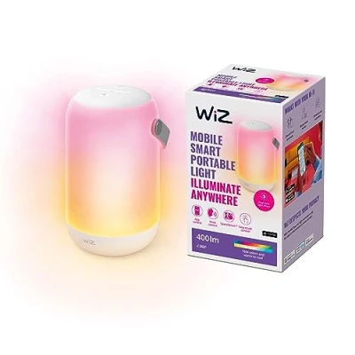 Afbeelding van WiZ Draagbare tafellamp Slimme LED Verlichting Gekleurd