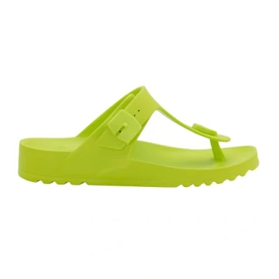 Afbeelding van Scholl Bahia Flip Flop, damessandalen, limoen, 36 EU, Kalk, EU