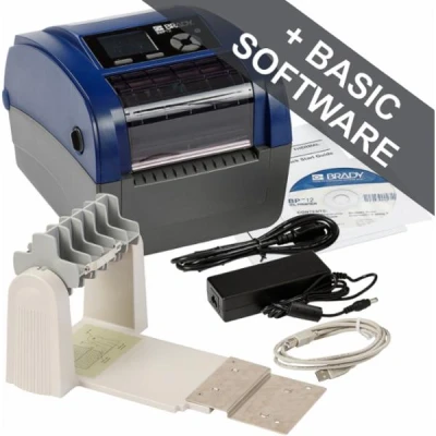 Afbeelding van BRADY BBP12 labelprinter met afwikkelaar 300dpi 195566