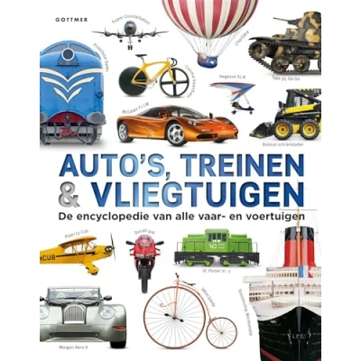 Afbeelding van Auto&quot;;s, treinen &amp; vliegtuigen (Hardback)