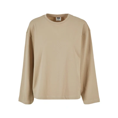 Afbeelding van Urban Classics Longsleeve, Dames, Maat: 4XL, Wetsand