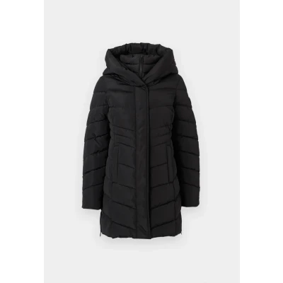 Afbeelding van TOM Tailor Puffer Wintermantel, Dames, Maat: XS, Deep black