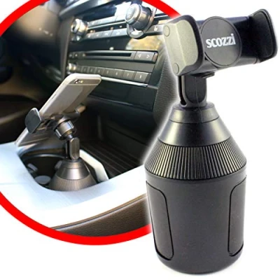 Afbeelding van scozzi Telefoonhouder Auto Bekerhouder Mobiele Telefoon Smartphone Beker Houder Blikjeshouder Universeel