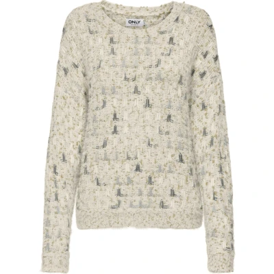 Afbeelding van Pull onlstella ls glitter o neck kn only