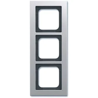 Afbeelding van Abb busch jaeger afdekraam 3 voudig ax titanium 2cka001754a4695