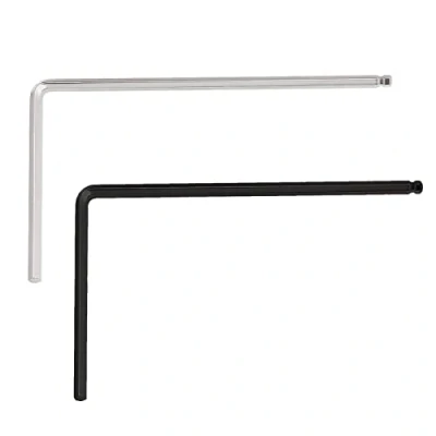 Afbeelding van VGOL 2 STKS Gitaarsleutel Compatibel met Martin Akoestische Gitaar 4mm Zilver en 5mm Zwarte Truss Rod Metalen Wrench Tool Inbussleutel