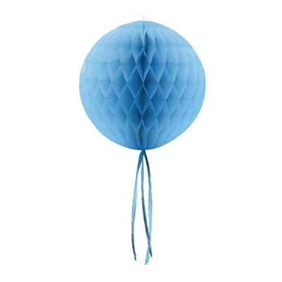 Afbeelding van Honeycomb bal lichtblauw 30cm per stuk