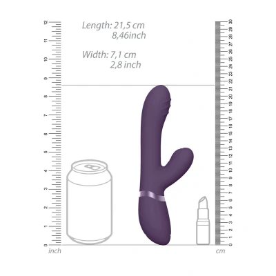 Afbeelding van VIVE by Shots Tani Finger Motion with Pulse Wave Vibrator Purple