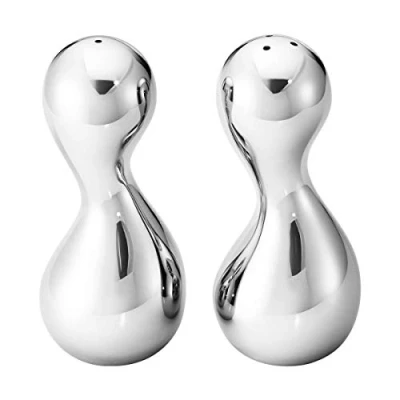 Afbeelding van Georg Jensen Cobra zout en pepermolen Roestvrij staal