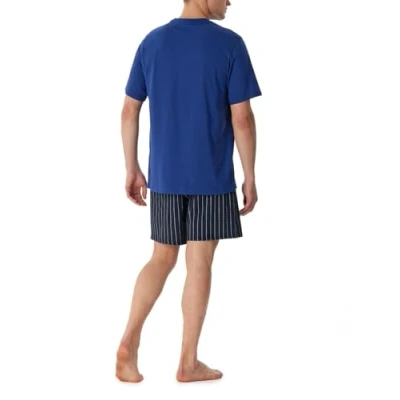 Afbeelding van Schiesser Comfort SET Pyjama, Heren, Maat: 58, Navy