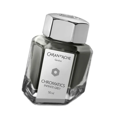 Afbeelding van Caran d&#039;Ache Inktpot Infinite Grey 50ml Gratis graveren