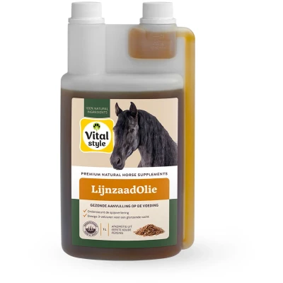 Afbeelding van VITALstyle LijnzaadOlie 1 liter