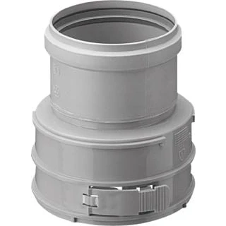 Afbeelding van Burgerhout Flexline koppelstuk PP Ø 130 mm flex mof boven