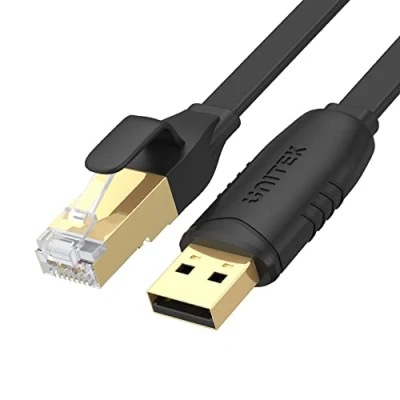 Afbeelding van Unitek RJ 45 na USB A 1.8m konsolowy