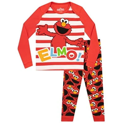 Afbeelding van Sesame Street Girls&#039; Elmo Pajamas