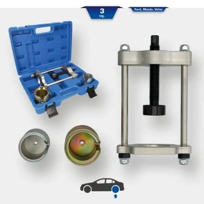 Afbeelding van BRILLIANT TOOLS BT672350 Achterasdwarswieldraagarmbussen gereedschapset, voor Ford, Mazda, Volvo, 4 dlg [Powered by KS TOOLS]