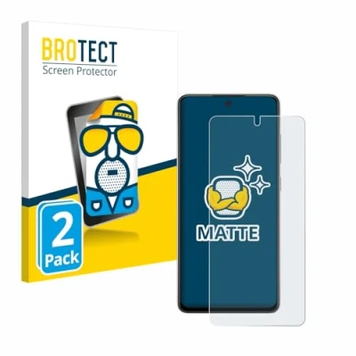 Afbeelding van BROTECT (2 Stuks) Antireflecterende Beschermfolie voor Samsung Galaxy A52s 5G Anti Glare Screen Protector, Mat, Ontspiegelend