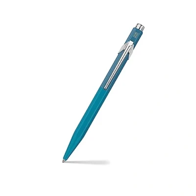 Afbeelding van Caran d&#039;Ache Balpen 849 Paul Smith Cyan / Steel