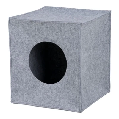 Afbeelding van Trixie Kattenmand Iglo Anton Grijs 33X33X37 CM