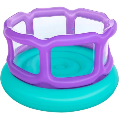 Afbeelding van Bestway Kinderen Laugh &#039;n Leap Kids Opblaasbare Uitsmijter, Springkasteel met Ingebouwde Trampoline