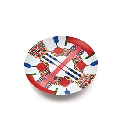 Afbeelding van Alessi Holyhedrics Bord ESA10/1 ø 30 cm door Elena Salmistraro