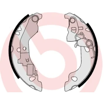 Afbeelding van Brembo Remschoen set S 23 520