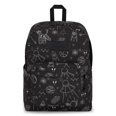 Afbeelding van JanSport Superbreak Plus cosmic city Laptoptas backpack
