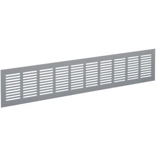 Afbeelding van Nedco plintrooster alum. 1000 x 80 mm F1 geanod.
