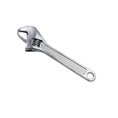 Afbeelding van Vogueing Tool Verstelbare, kleine, antislip schroefsleutel voor reparatie en onderhoud, zilverkleurig