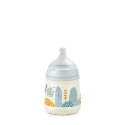 Afbeelding van Suavinex Dreams Slow Flow Blue 150ml Silicone Fles SXSDX1083799