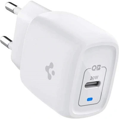Afbeelding van PowerArc 20W USB C oplader van Spigen Wit Kunststof