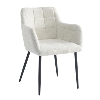 Afbeelding van Livingfurn Bronco eetkamerstoel sand Stof