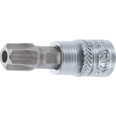 Afbeelding van BGS 2165 T50 Dopsleutelbit 6,3 mm (1/4&quot;) T profiel (voor Torx) met boring