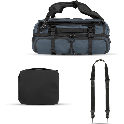 Afbeelding van WANDRD HEXAD ACCESS DUFFEL Aegean Blue Photo Bundle Duo + FREE Sling Strap