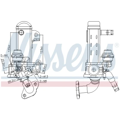 Afbeelding van Nissens EGR koeler 989461