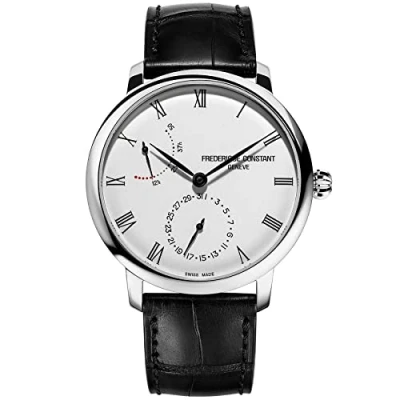 Afbeelding van Frederique Constant Automatic Watch FC 723WR3S6, zwart, Riemen.